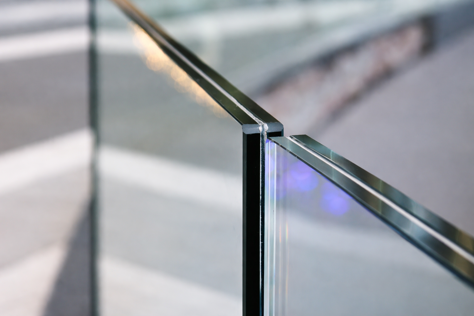 laminated safety glass sampl